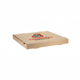 Caixas de pizza kraft pequeno-médio (30cm) Personalizadas