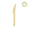Couteau en fibres compostables Kraft (16,5 cm)