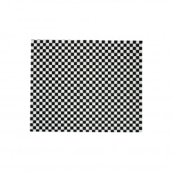 Small greaseproof paper with black squares 25x20cm