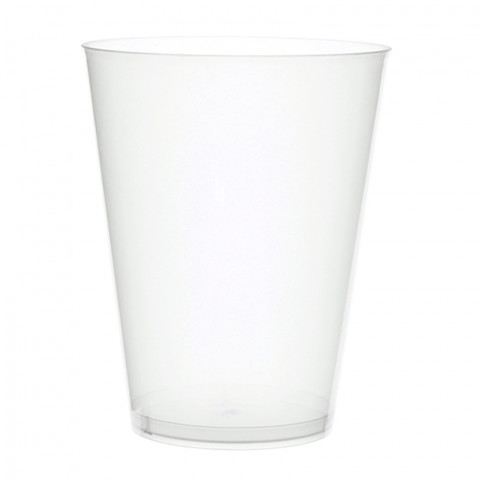 Vaso para sidra y cubalibre PP reutilizable y transparente (600ml)