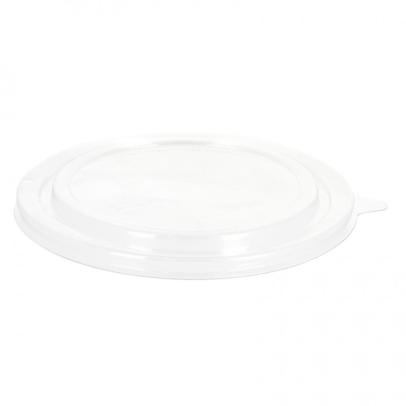 Tampa hermética PET para tigelas de cana-de-açúcar 350ml