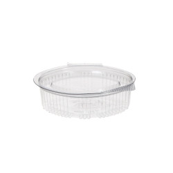 Salsero PET reciclable con tapa bisagra (50cc)