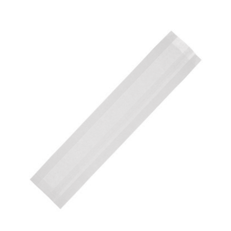 Bolsas de papel para pan blancas 1 barra (10+3x50 cm)