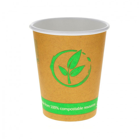 Vasos de cartón ecológicos para café
