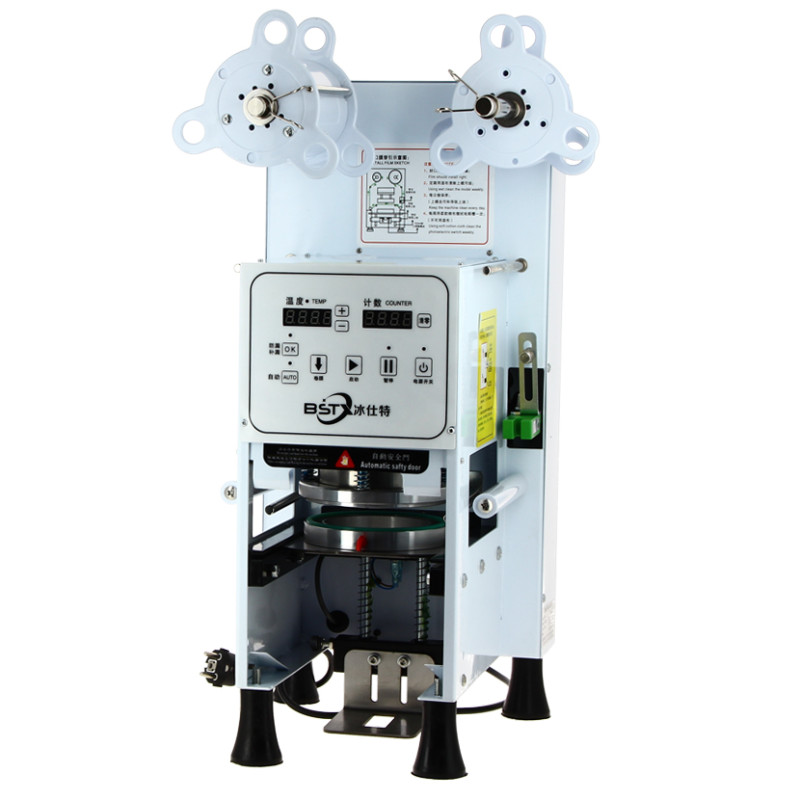 Máquina de selagem térmica automática para copos de bubble tea