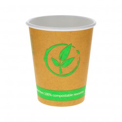 Vasos de cartón ecológicos para café