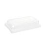 Tapa para bandeja sushi compostable (16,5x9x3cm)