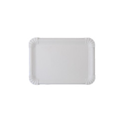 Bandeja de cartão branca (25x18 cm)