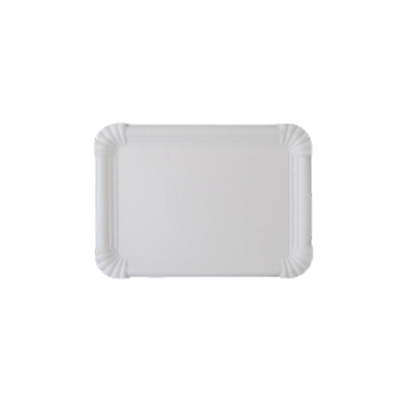 Bandeja de cartão branca (25x18 cm)