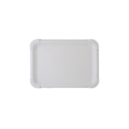 Bandeja de cartão branca (25x18 cm)