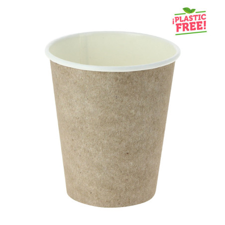 Copos para café decor kraft sem plástico 240ml 8oz