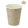 Vasos para café decor kraft plastic free 240ml 8oz
