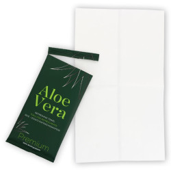 Toallitas refrescantes esencia Aloe Vera (25x28 cm)