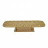 Rectangular Natural Wood Support for Bamboo Cones