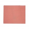 Papel antigrasa de cuadros rojos (31x38cm) | PuntoQpack