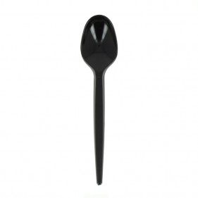Cuchara de helado negro magnum (10cm)