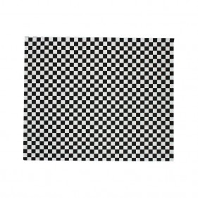 Greaseproof paper with black squares (31x38cm)