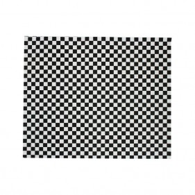 Greaseproof paper with black squares (31x38cm)