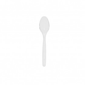 Cucharas para helado de plástico transparente 14.5 cm