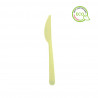 Cuchillo color crema PLA BIO (16,5cm)