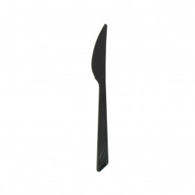 Cuchillo Magnum negro PS reciclable (18cm).0.