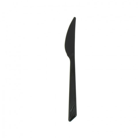 Cuchillo Magnum negro PS reciclable (18cm)
