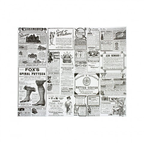 Newspaper greaseproof paper (31x38cm)