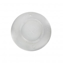 Flat lid with cross for soft drink glass (9Ø)