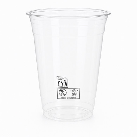 VASOS PET TRANSPARENTE Y RECICLABLE