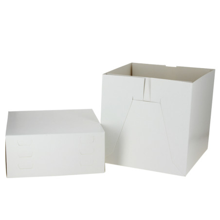 Caja para tarta ajustable 4 alturas (base 19,6 cm)