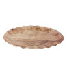 Plato de cartón wood kraft gama Bali (23Ø)