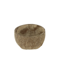 Bowl de madera de coco natural 170 ml
