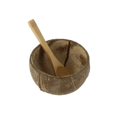 Colher de bambu para sobremesas (12cm)