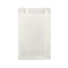 Saco branco anti-gordura para alimentos (15+6x31cm)