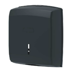 Toallero negro (36x27x13 cm)
