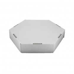 White cardboard boxes for medium tortilla (24Ø)