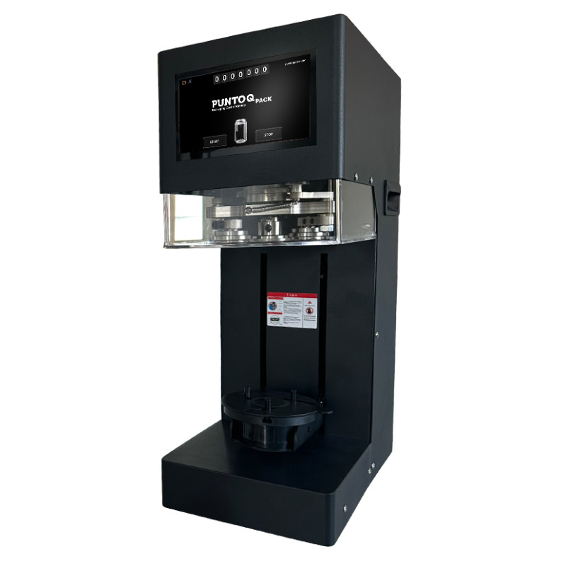 Máquina selladora PRO MAX de latas PET automática