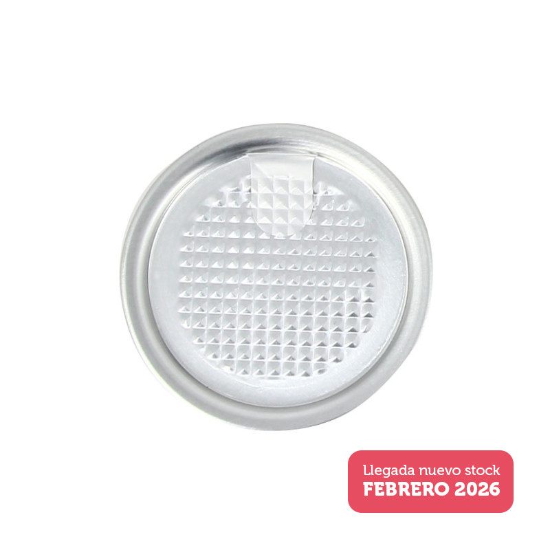 Tampa de alumínio para latas PET com abertura completa