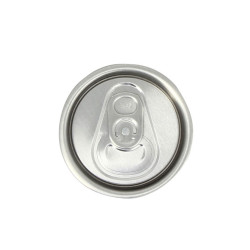 Tapa de aluminio para latas PET con anilla