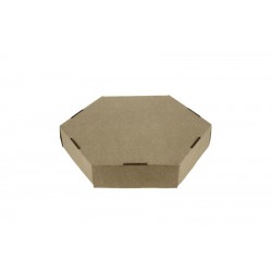 Boîtes en carton pour tortillas kraft moyennes (24Ø)