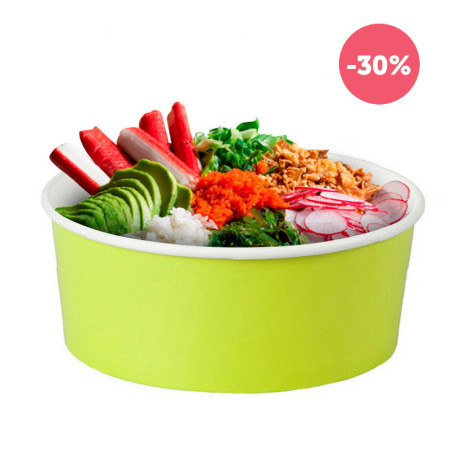 SALADEIRA EM CAIXA VERDE 750ML