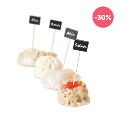 Pinchos Pizzarra Negros | PuntoQpack Pinchos Pizzarra Negros | PuntoQpack