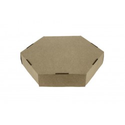 Cajas de cartón para tortilla grande kraft (26Ø)