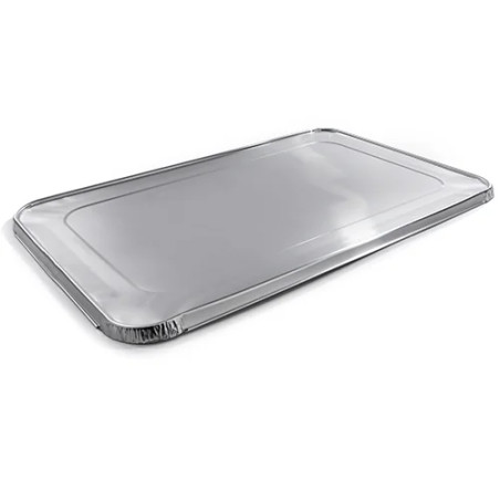 Tapa para envase de aluminio para asados