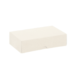 Caja blanca para galletas y pastas (19,5 x 13 x 5cm)