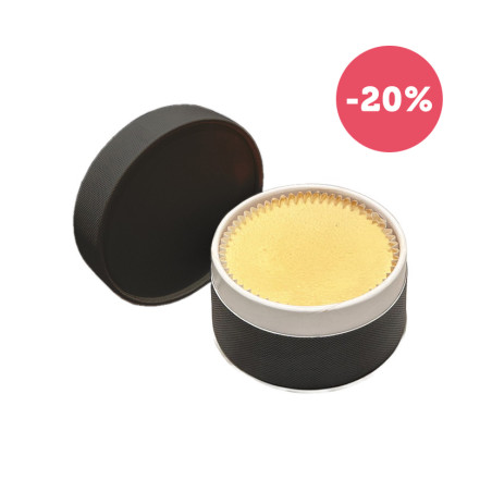 Molde de cartón premium negro lux para tarta de queso (12,6Ø x 5,7cm)