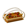 Tira salva-tartas para caixas e bandejas de pastelaria 60 cm