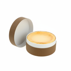 Molde de cartão kraft para cheesecake (12,6Ø x 5,7cm)