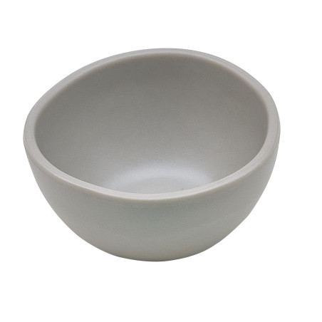 Tigela de melamina reutilizável aqua cinza 7,8Ø x4cm