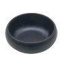 Tigela de melamina reutilizável aqua preta 7.5Øx3cm
